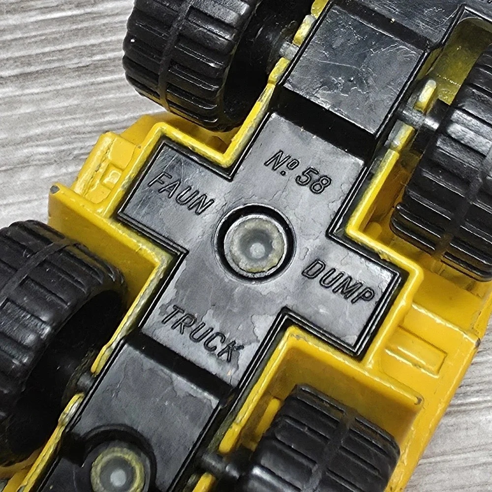 Matchbox Superfast No. 58 Faun Dump Truck 1976